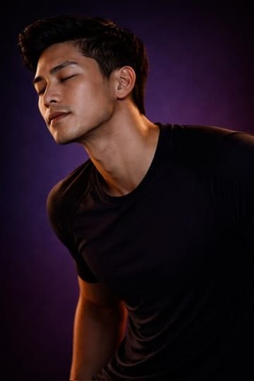 Person in focused, calm state